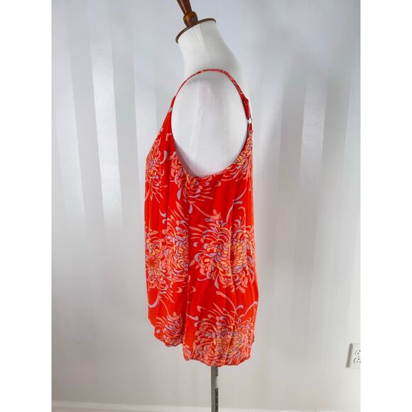 CABI Multicolor Floral Print Sleeveless Top - Picture 3 of 10